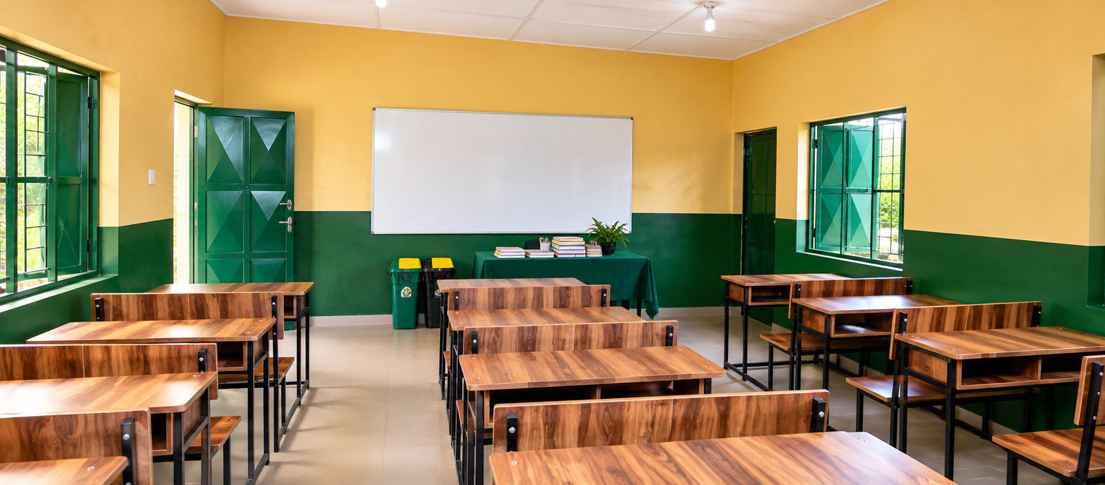 Illustrative classroom renovation project